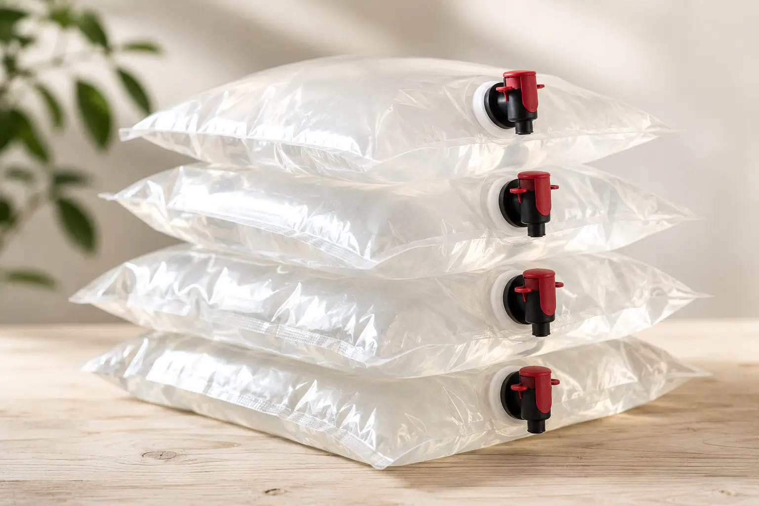 Pungi interioare Bag-in-Box pentru vin și băuturi