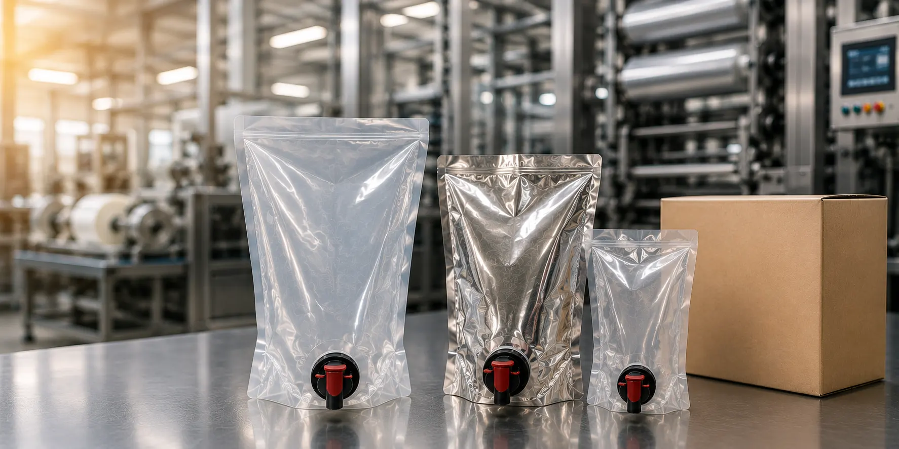ProBox Bag-in-Box bags and taps